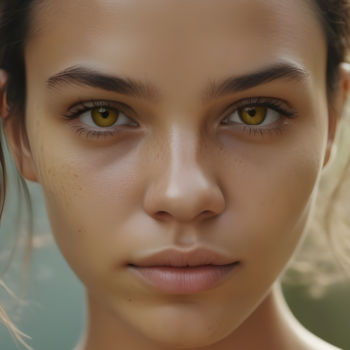 Example olive skin tone